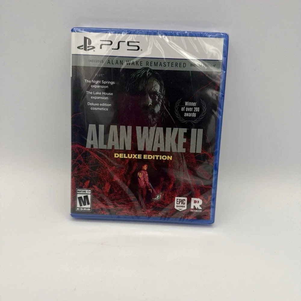 Alan Wake 2 Deluxe Edition - PlayStation 5 - NEW & SEALED
